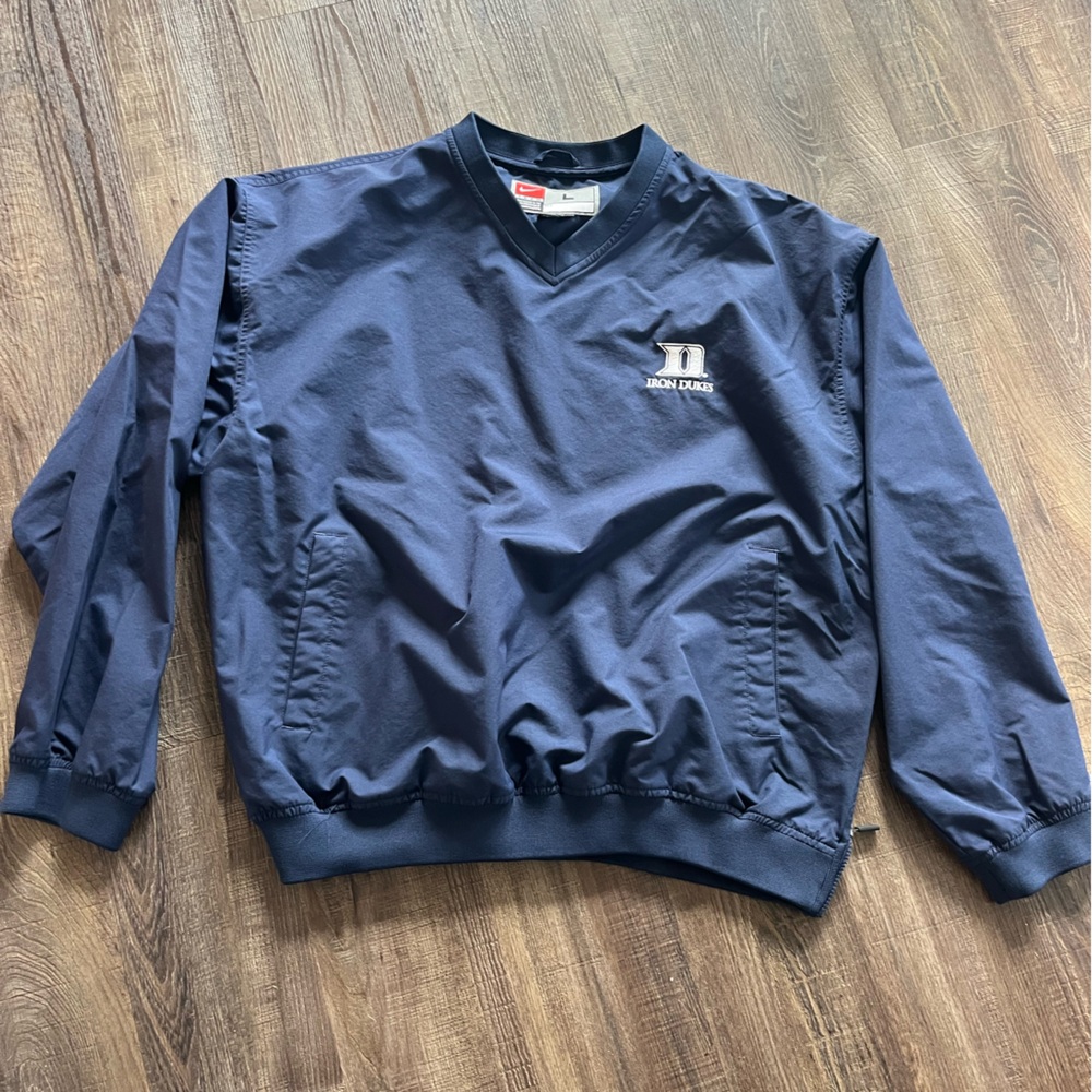 Duke navy pullover size Large Nike